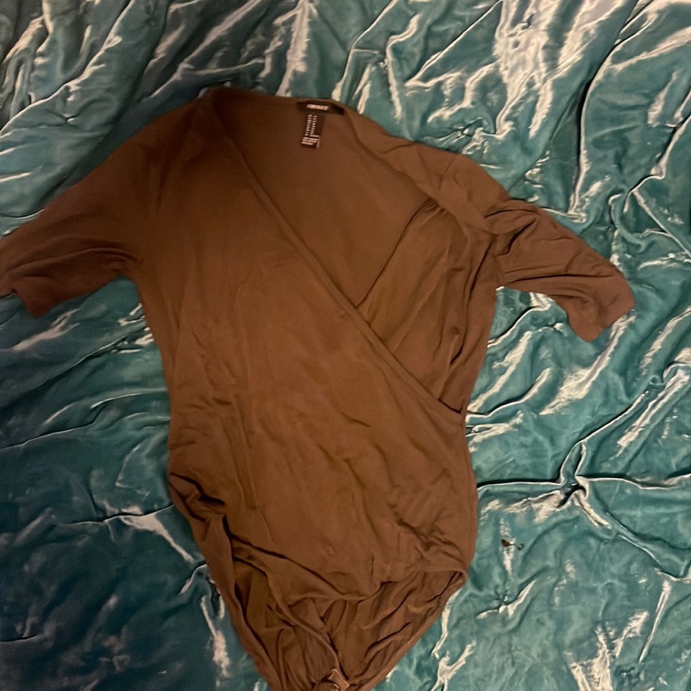 Wrap style bodysuit